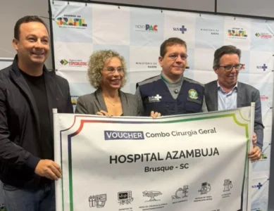 Hospital Azambuja recebe combo cirúrgico do Governo Federal para ampliar cirurgias pelo SUS em Brusque