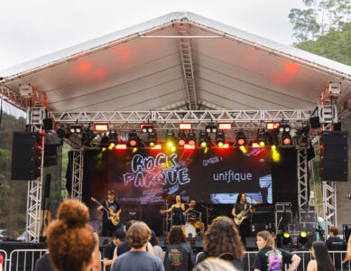Rock no Parque promete agitar Guabiruba com mais de dez horas de música e atrações para toda a família