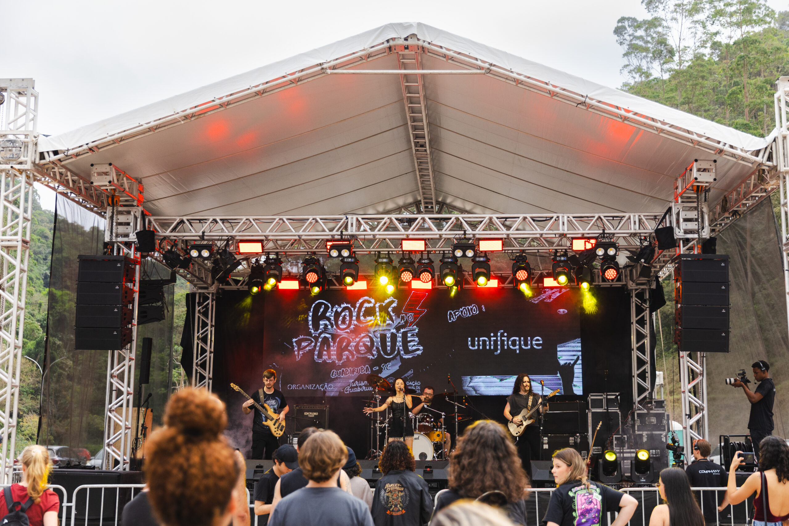 Rock no Parque promete agitar Guabiruba com mais de dez horas de música e atrações para toda a família